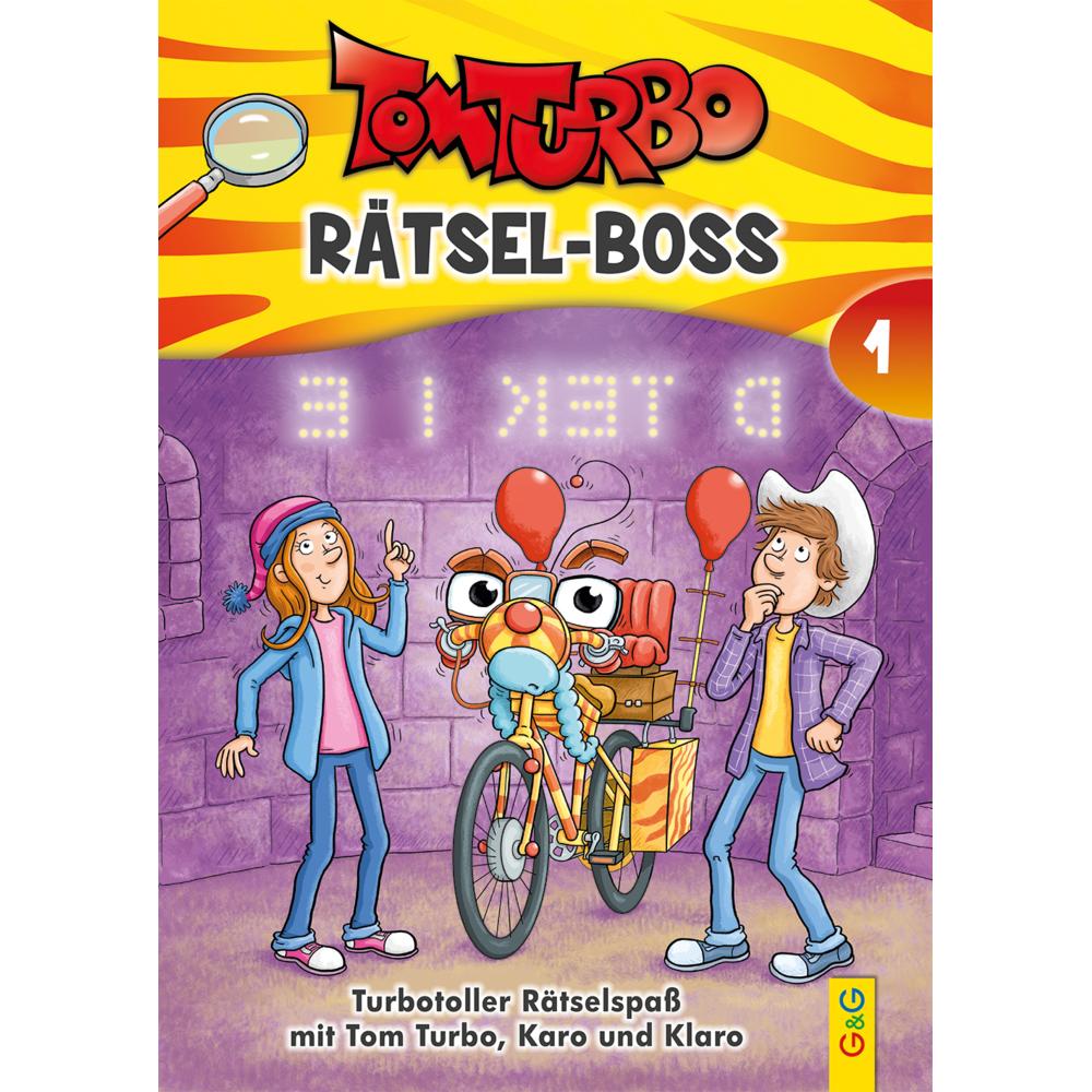 Tom Turbo - Rätsel-Boss 1, Kinderbücher von G&G Verlag, Kinder- und Jugendbuch