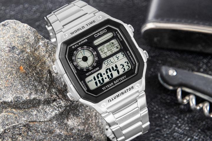 Produktbild Casio World Time Illuminator (Digitaluhr, 42.10 mm)