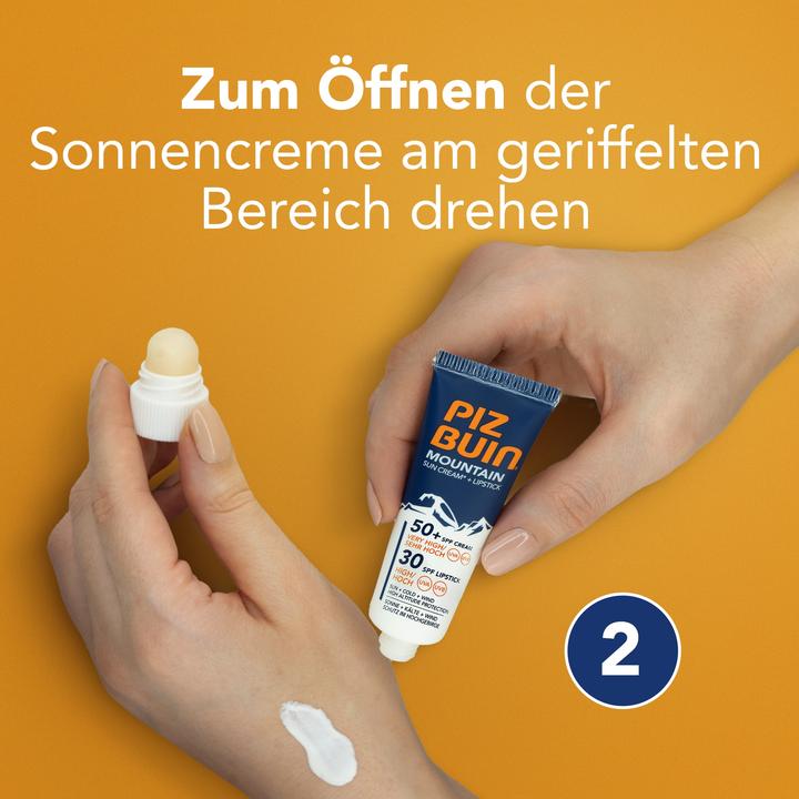 Productafbeelding Piz Buin Combi (Zonne stick, Zonnecrème, SPF 50+, 20 ml, 36 g)
