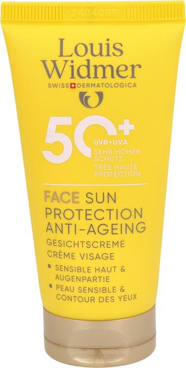 Immagine prodotto Widmer Louis Face Sun Protection Anti-Aging LSF50+ parfumiert 50 ml (Crema solare viso, SPF 50+, 50 ml)