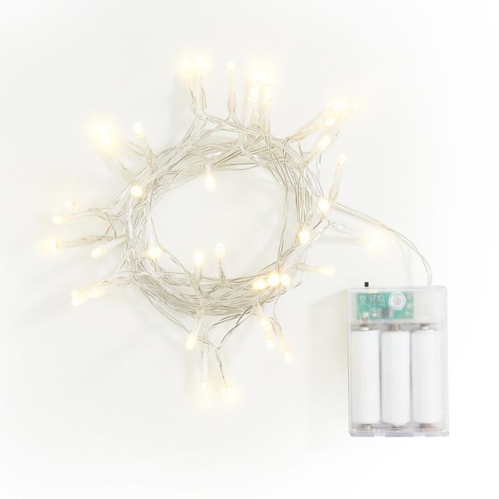 Produktbild VBS Mini-LED-Lichterkette "40 LEDs", mit Timer 6/18 Std. (4.10 m)