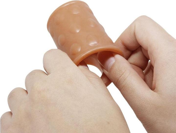 Productafbeelding Pretty Love - Penishülle mit Analplug Natur