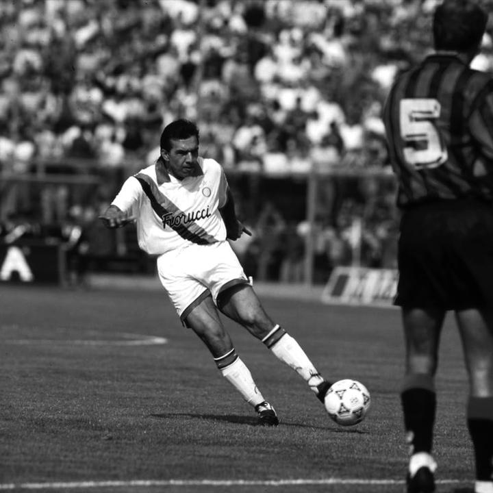 Actual product image Copa Football Inter Milan 1993 - 94 away Retro Shirt | FC Internazionale Milano 1993 - 94 Vintage Shirt (XXL)