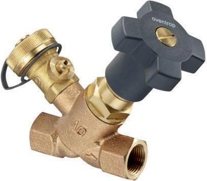 Image du produit Oventrop OV Vanne à siège incliné RG avec joint PTFE et purge DN 20