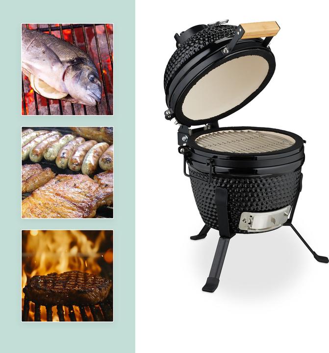Produktbild Relaxdays Kamado-Grill (260 mm)