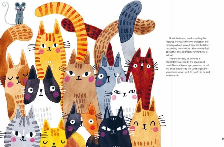 Produktbild Katzen malen