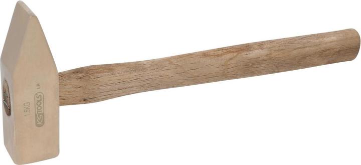 Image du produit KS Tools BRONZEplus Marteau de pose, 1500 g, manche en hickory (1500 g)