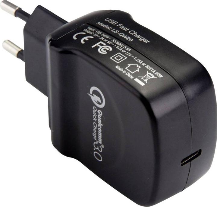 Actual product image Lvsun USB Charger QW20-C LS-QW20-C (20 W)