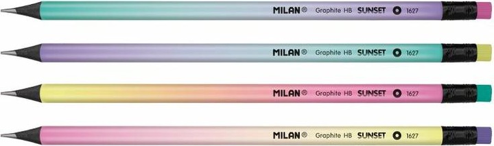 Immagine prodotto Matita rotonda HB con gomma Sunset (24 pezzi) (2.20 mm, HB, 24 x)