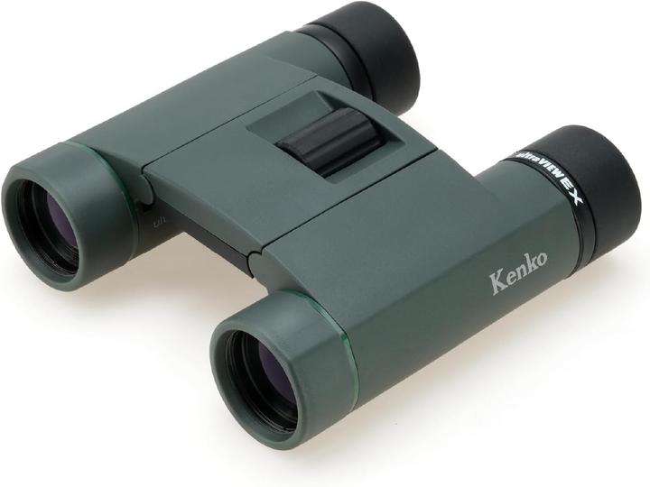 Kenko Ultraview EX Pocket 8x25 Binoculars, Waterproof, Lightweight, Compact, Made in Japan (8x)