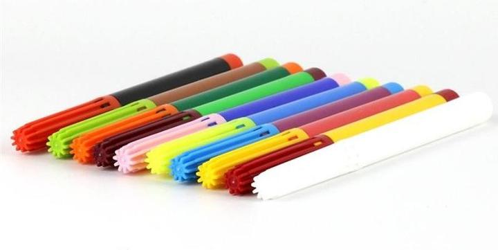 Produktbild ÖkoNorm Zaubermaler (Weiss, Gelb, Rot, Violett, Blau, Grün, Braun, Schwarz, 10 x)