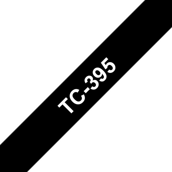 Actual product image Brother P-Touch (0.90 cm, White, Black)