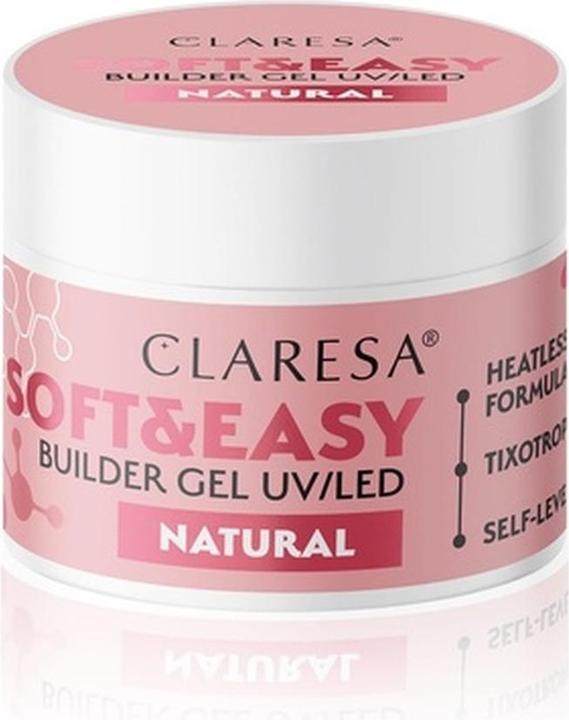 Productafbeelding Activeshop Soft&Easy Natuurlijke Bouwgel 90g (Reinigende gel, 5 ml)