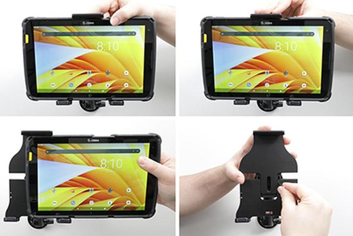 Actual product image Brodit Universal passive bracket H:160-185/D:10-17mm