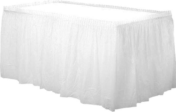 Produktbild Unique Jupe de table Blanche