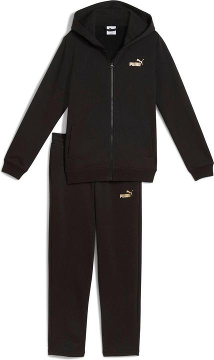 Actual product image Puma Metallic Hooded Sweat Suit FL G (164)