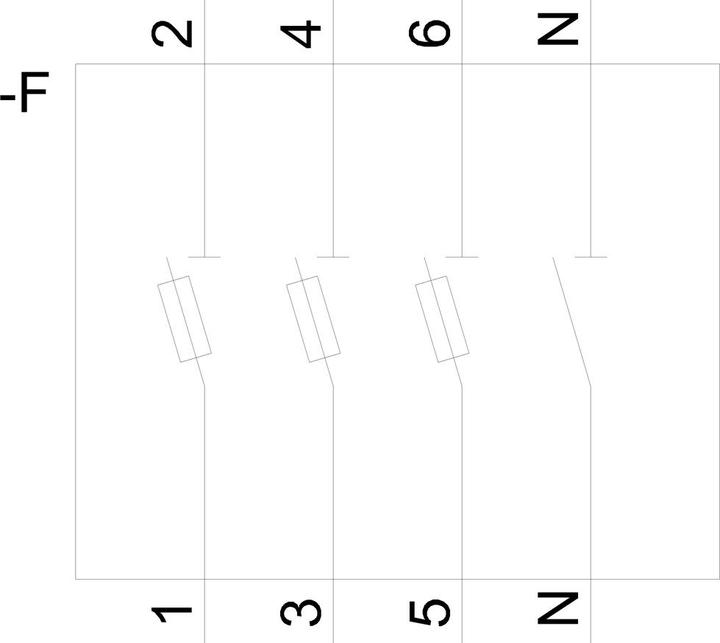 Produktbild Siemens Feinsicherungshalter Schraub 8.5x31.5mm 3NW7363 (20 A)