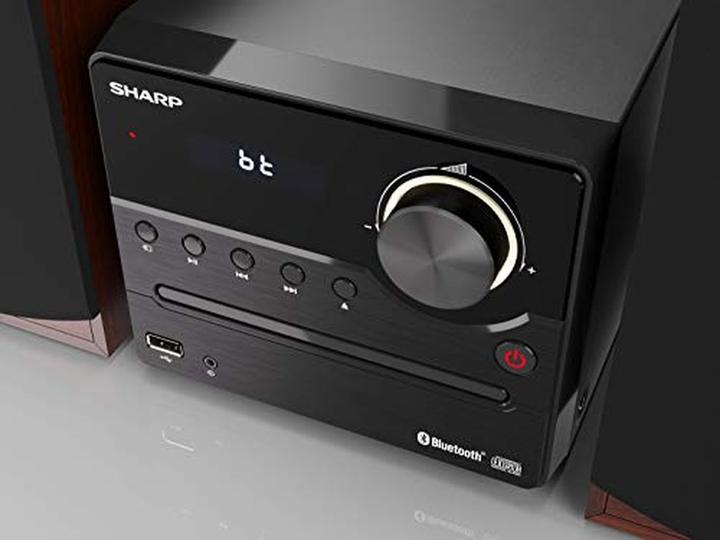 Actual product image Sharp XL-B512(BR) Home Stereo System Home Audio Micro System (Bluetooth, CD player, 2x 22 W)