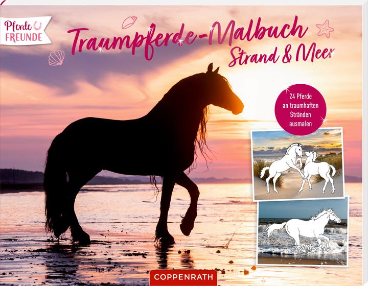Produktbild Traumpferde-Malbuch: Strand & Meer