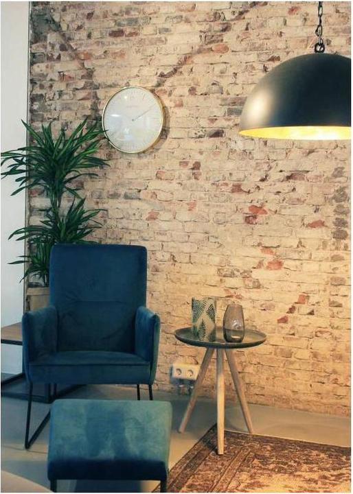 Actual product image Nextime Wall clock Glamour white (40 cm)