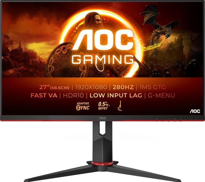 AOC 27G2ZN3/BK (1920 x 1080 pixels, 27")