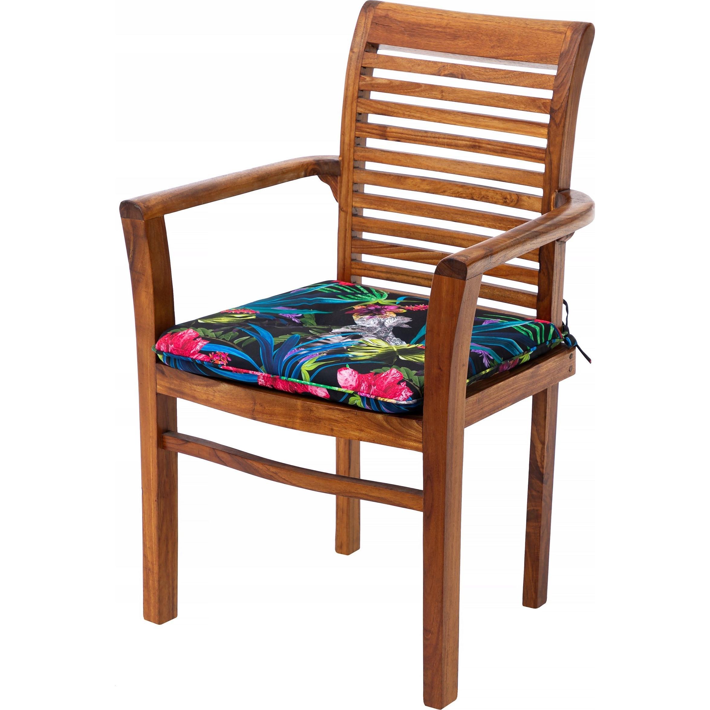 Hobbygarden, Cuscino da seduta, Poduszka Bella 3d Kolorowe Liście (50 x 43 cm)