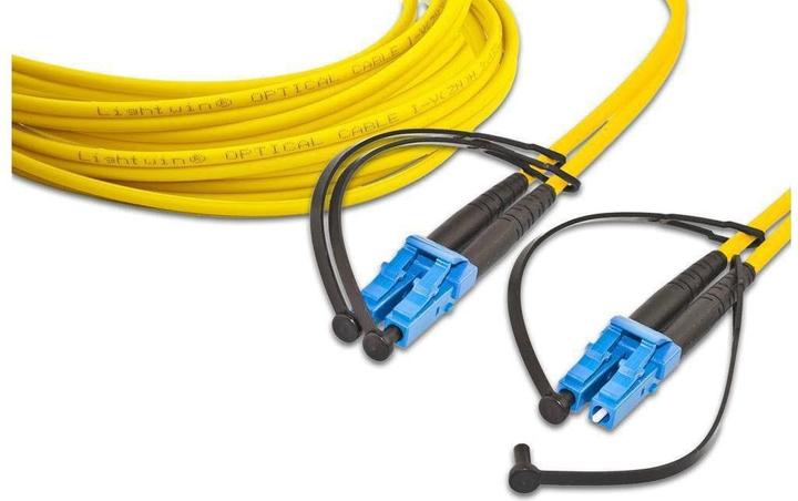 Actual product image Lightwin LWL Duplex Patch Cable (CAT6, 15 m)