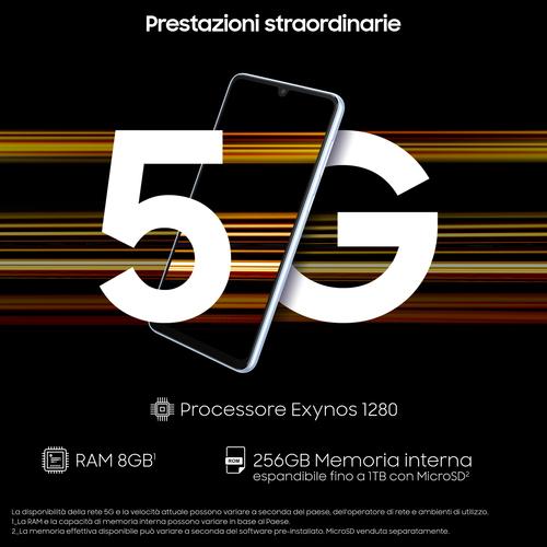 Produktbild Samsung Galaxy A53 5G (256 GB, Awesome Blue, 6.50", Dual SIM, 64 Mpx, 5G)