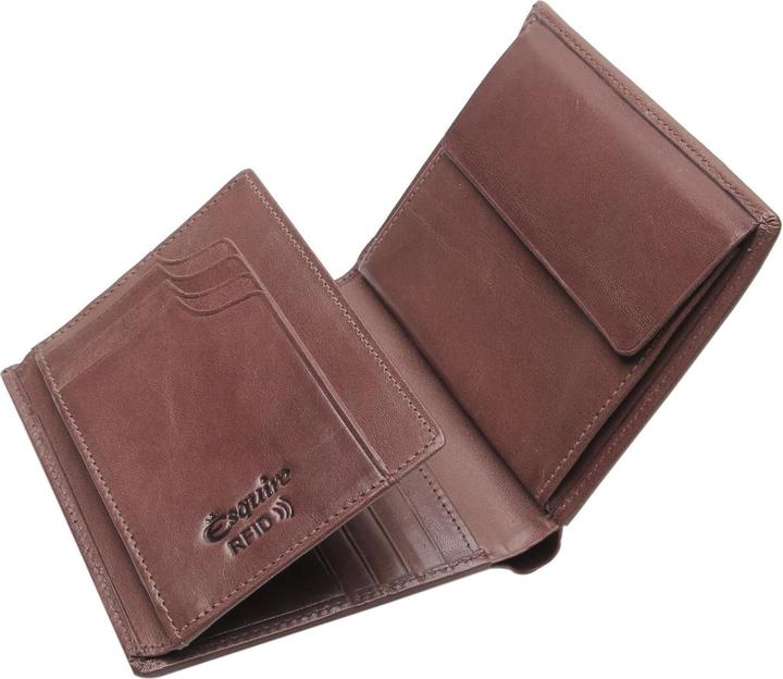 Immagine prodotto Esquire Portafoglio Toscana con protezione RFID in pelle 9,5 cm