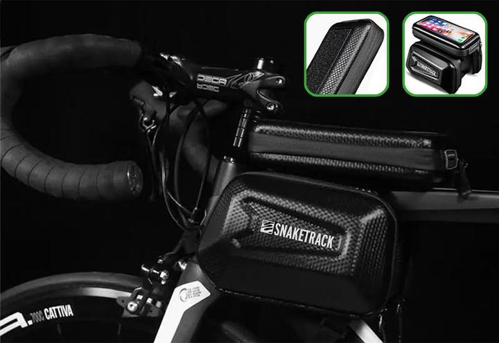 Actual product image Frame Snake Track bike double bag (1.50 l, Frame bag)