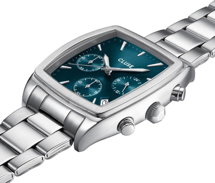 Actual product image Cluse Quartaut Chrono Silver (Analogue wristwatch)