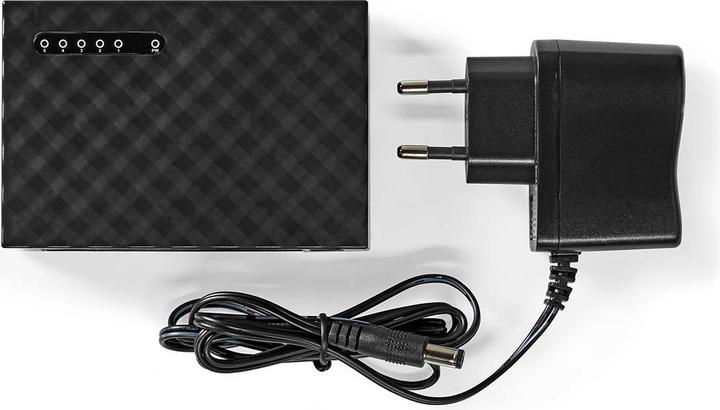 Image du produit Nedis Commutateur réseau | Vitesse filaire : Gigabit | Nombre de ports Ethernet : 5 (5 ports)