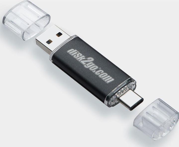Produktbild Disk2go Switch 2-Pack (128 GB, USB-A, USB-C)