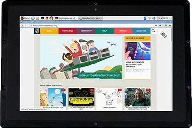 Produktbild Joy-it Raspberry Pi Touchscreen 10" IPS inkl. Gehäuse mit Raspberry Halterung