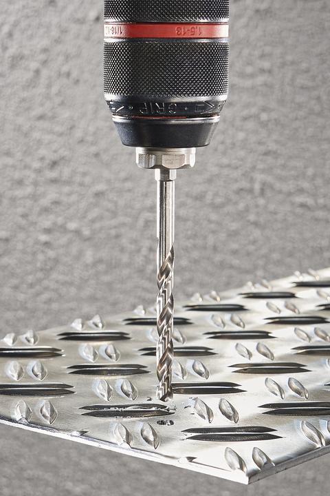Actual product image wolfcraft wolfcraft 1 Metallbohrer HSS G, S=6-kt., ø4x53mm (4 mm)