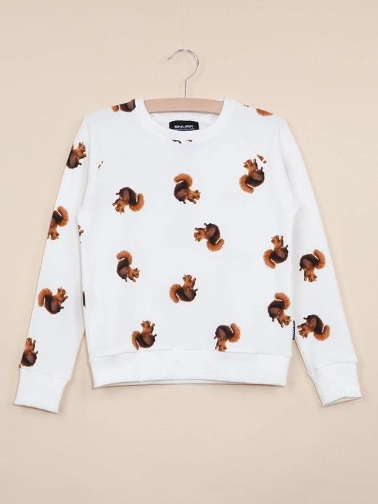 Produktbild Snurk Pullover Kinder Eichhörnchen (140)