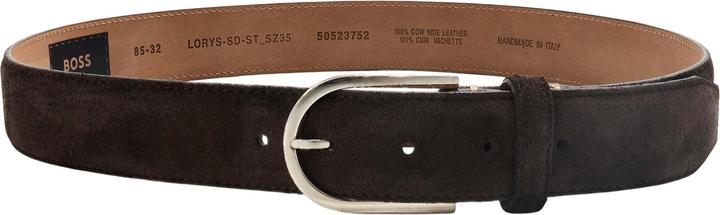 Actual product image BOSS Logo Leather Pin Belt