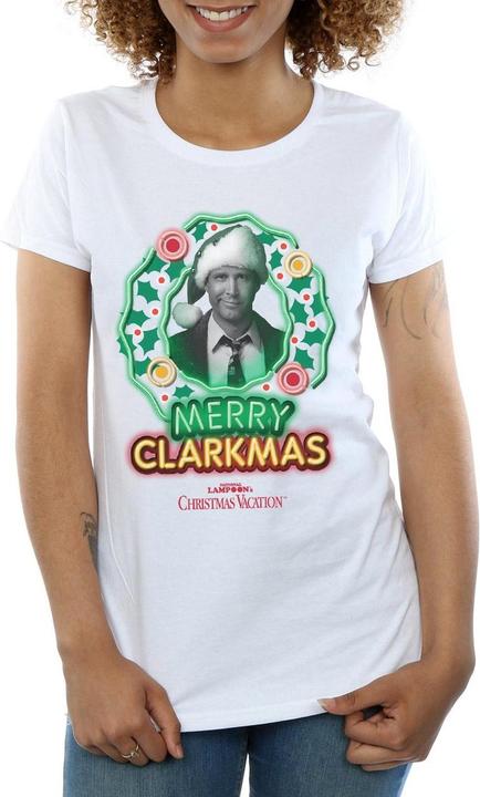 Immagine prodotto National Lampoon´s Vacation Maglietta in cotone Greyscale Clarkmas Donna/Ladies (XL)