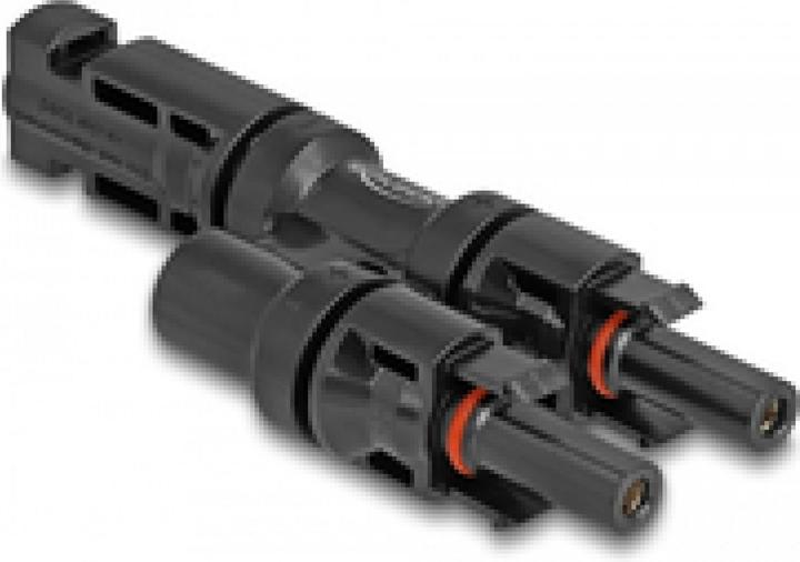 Produktbild Delock DL4 Solar Konnektor 1x Stecker zu 2x Buchse, IP67 (Solarstecker)