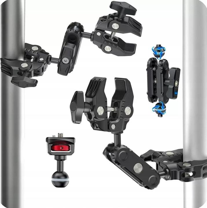 Produktbild Ulanzi CO17 Super Clamp With Dual Ballhead Magic Arm (Halterungsbügel)