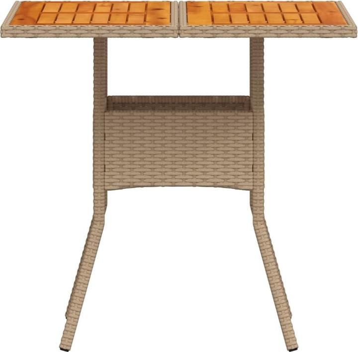 Produktbild vidaXL Gartentisch (80 x 80 x 75 cm)