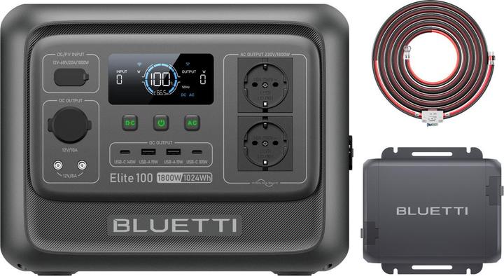 Produktbild Bluetti Power Station Elite 100 V2 (1024 Wh, 13.26 kg)
