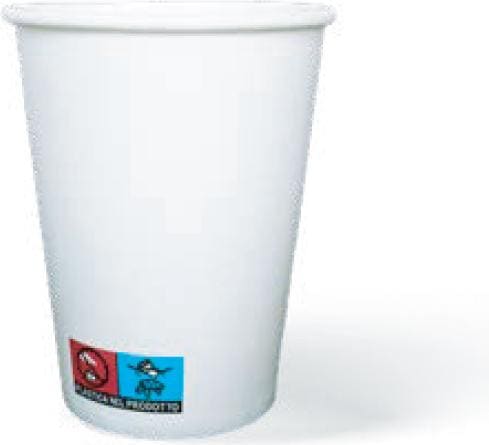Actual product image Team Bio Disposable coffee cups (50 x)