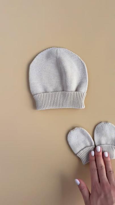 Actual product image Zero.99 Knitted Hat for Newborns (50, 56, 62)