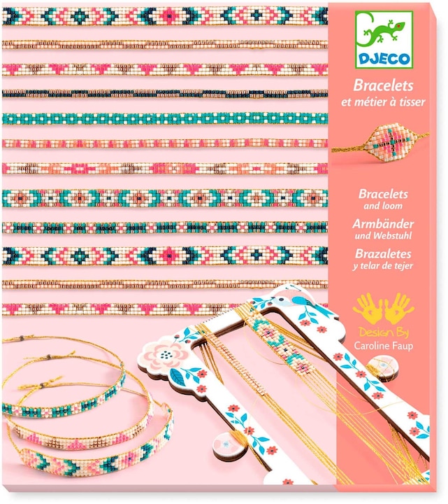 Actual product image Djeco Bead Weaving Bracelets