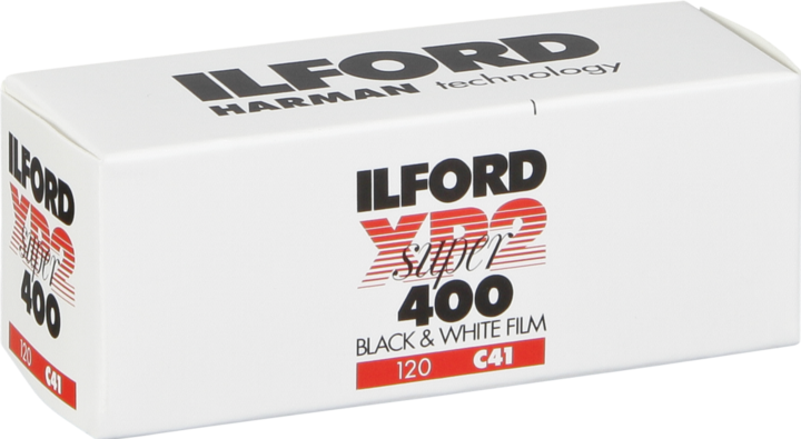 Actual product image Ilford XP-2 Super 120