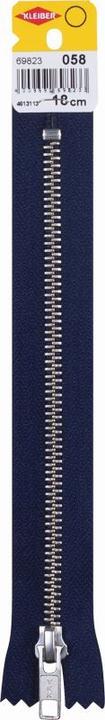 Produktbild Kleiber Reiáverschluss, Metall, L„nge: 180 mm, marine (18 cm)