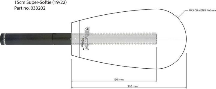 Image du produit Rycote 15cm Super-Softie (19/22) (Peaux)