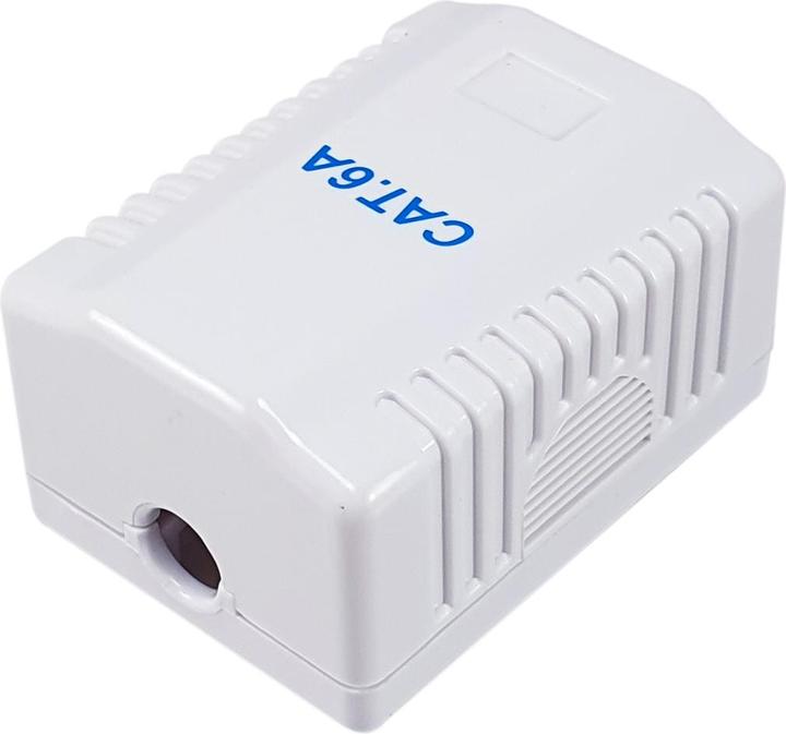 Image du produit equip Prise en saillie Cat6A 1 port RJ45 UTP
