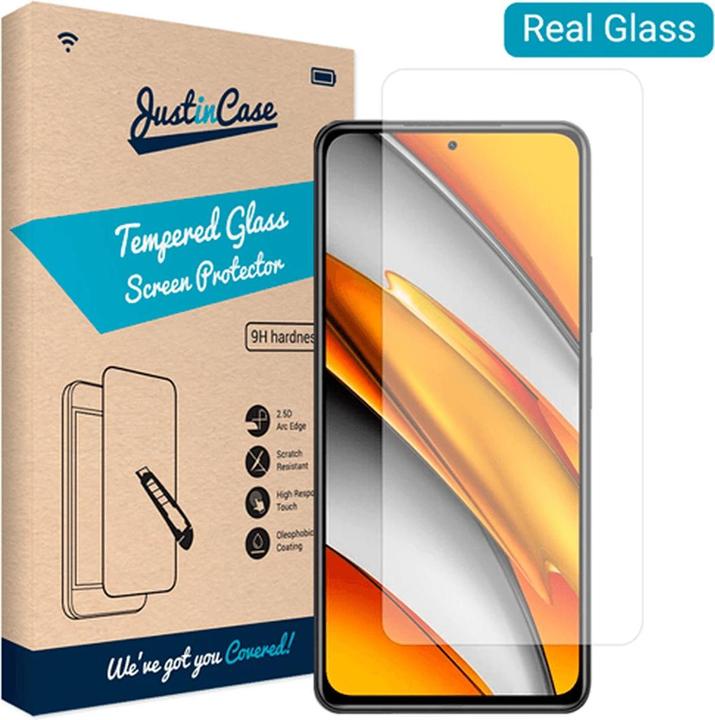 Image du produit Just in Case Protecteur d'écran en verre trempé transparent Xiaomi Mi 11i/Poco F3 (1 pcs, Xiaomi Mi 11i)